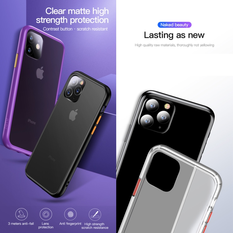 For iPhone 11 Pro TOTUDESIGN Gingle Series Shockproof TPU+PC Case(Transparent) For iPhone 11 Pro TOTUDESIGN Gingle Series Shockproof TPU+PC Case(Transparent)