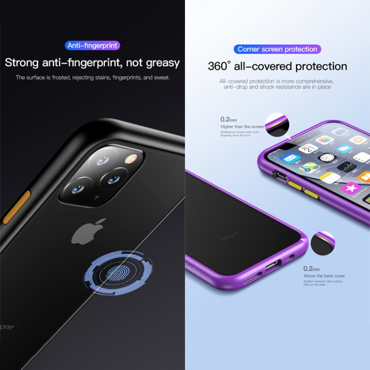 For iPhone 11 Pro TOTUDESIGN Gingle Series Shockproof TPU+PC Case(Transparent) For iPhone 11 Pro TOTUDESIGN Gingle Series Shockproof TPU+PC Case(Transparent)