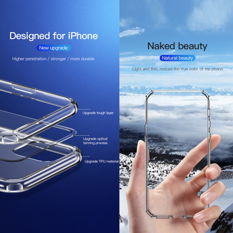 For iPhone 11 Pro Max TOTUDESIGN Fairy Series TPU+ Acrylic Protective Case For iPhone 11 Pro Max TOTUDESIGN Fairy Series TPU+ Acrylic Protective Case