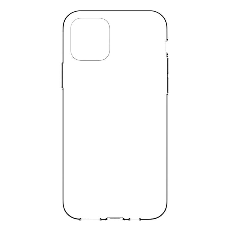 For iPhone 11 Pro Max TOTUDESIGN Shockproof Transparent TPU Protective Case For iPhone 11 Pro Max TOTUDESIGN Shockproof Transparent TPU Protective Case