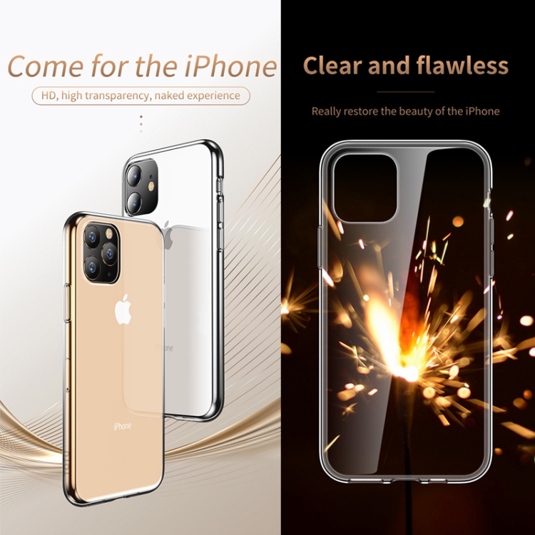 For iPhone 11 Pro Max TOTUDESIGN Shockproof Transparent TPU Protective Case For iPhone 11 Pro Max TOTUDESIGN Shockproof Transparent TPU Protective Case