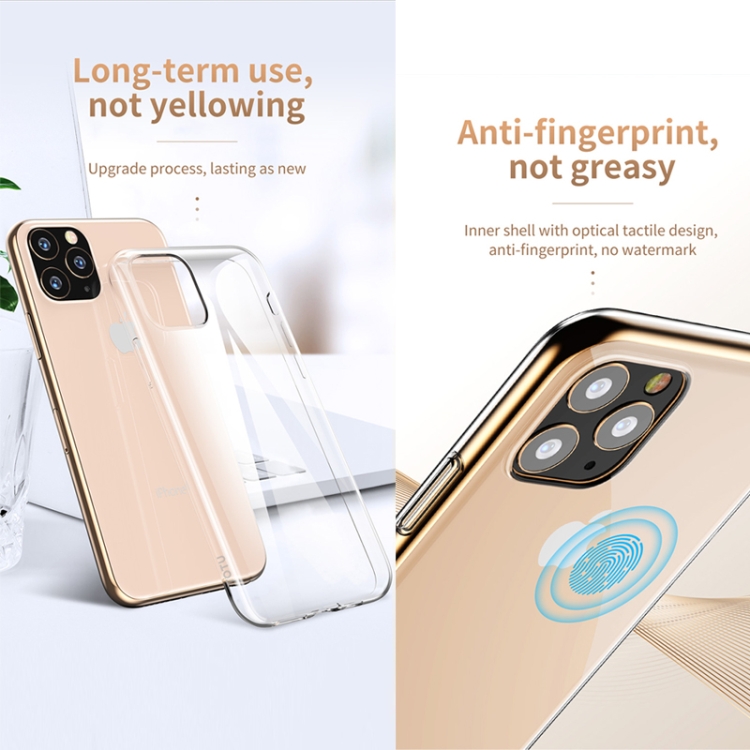 For iPhone 11 Pro Max TOTUDESIGN Shockproof Transparent TPU Protective Case For iPhone 11 Pro Max TOTUDESIGN Shockproof Transparent TPU Protective Case