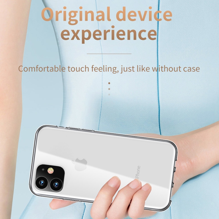 For iPhone 11 Pro Max TOTUDESIGN Shockproof Transparent TPU Protective Case For iPhone 11 Pro Max TOTUDESIGN Shockproof Transparent TPU Protective Case