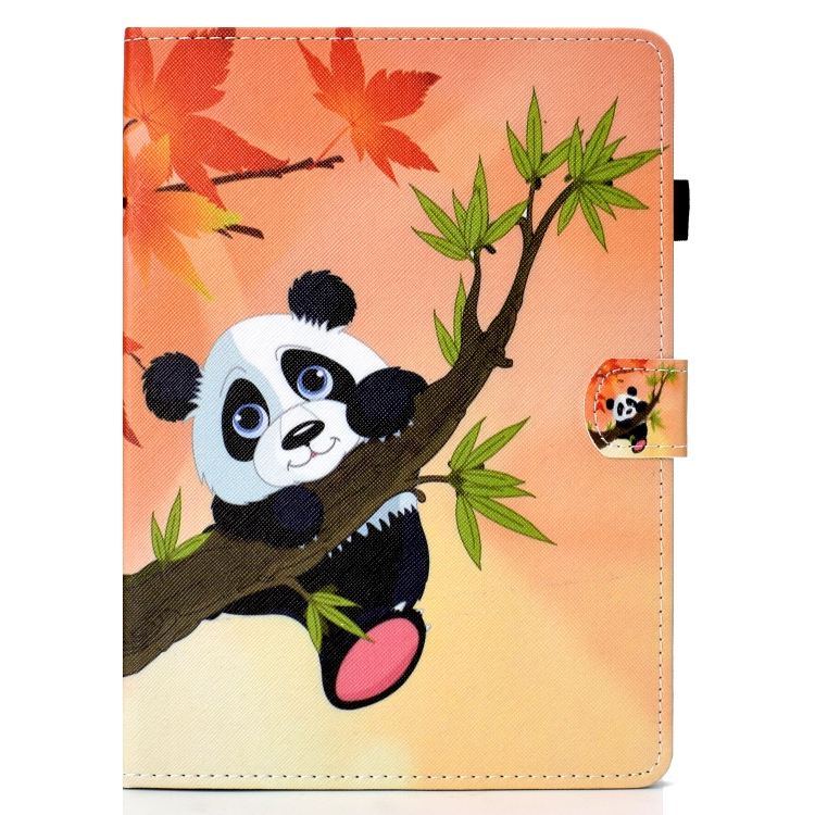 For iPad Pro 11 2018 Colored Drawing Stitching Horizontal Flip Leather Case, with Holder & Card Slots(Panda) For iPad Pro 11 2018 Colored Drawing Stitching Horizontal Flip Leather Case, with Holder & Card Slots(Panda)