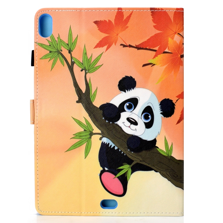 For iPad Pro 11 2018 Colored Drawing Stitching Horizontal Flip Leather Case, with Holder & Card Slots(Panda) For iPad Pro 11 2018 Colored Drawing Stitching Horizontal Flip Leather Case, with Holder & Card Slots(Panda)