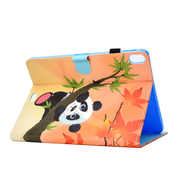 For iPad Pro 11 2018 Colored Drawing Stitching Horizontal Flip Leather Case, with Holder & Card Slots(Panda) For iPad Pro 11 2018 Colored Drawing Stitching Horizontal Flip Leather Case, with Holder & Card Slots(Panda)