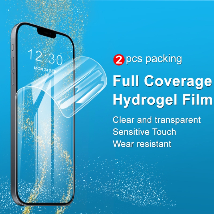 2 PCS IMAK Hydrogel Film III Full Coverage Screen Protector For iPhone 12 / 12 Pro 2 PCS IMAK Hydrogel Film III Full Coverage Screen Protector For iPhone 12 / 12 Pro