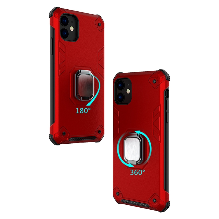 For iPhone 11 Pro Ultra-Thin 2-in-1 TPU+PC Transcendental Armor Vehicle-Mounted Support Case(Red) For iPhone 11 Pro Ultra-Thin 2-in-1 TPU+PC Transcendental Armor Vehicle-Mounted Support Case(Red)