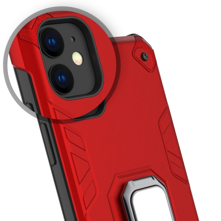 For iPhone 11 Pro Ultra-Thin 2-in-1 TPU+PC Transcendental Armor Vehicle-Mounted Support Case(Red) For iPhone 11 Pro Ultra-Thin 2-in-1 TPU+PC Transcendental Armor Vehicle-Mounted Support Case(Red)
