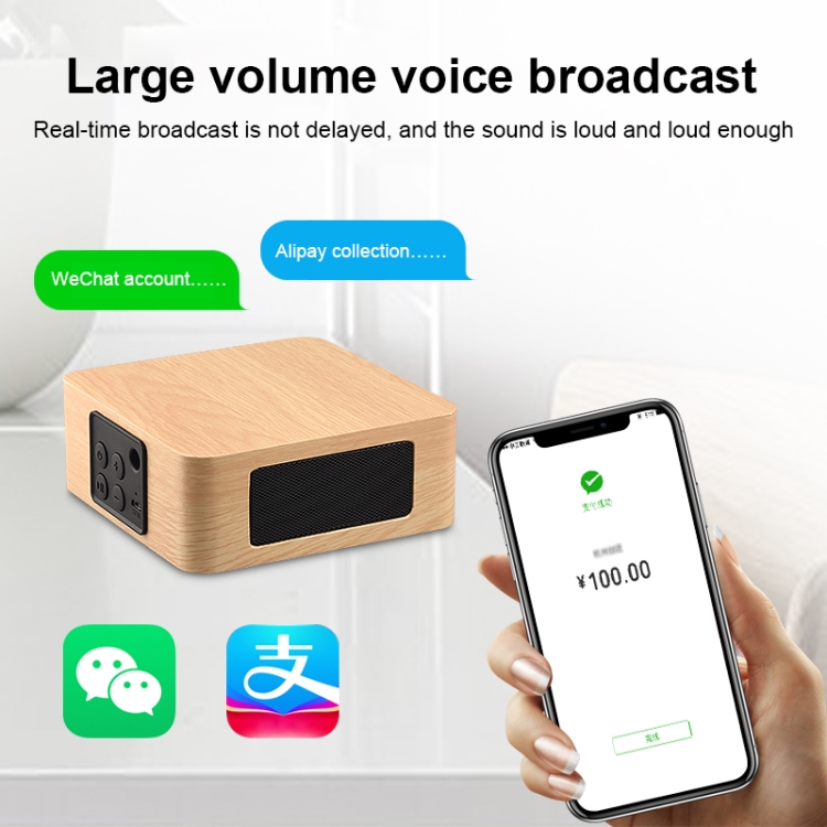 Q1A Bluetooth 4.2 Mini Wooden Double Horns Bluetooth Speaker(Yellow Wood Texture) Q1A Bluetooth 4.2 Mini Wooden Double Horns Bluetooth Speaker(Yellow Wood Texture)