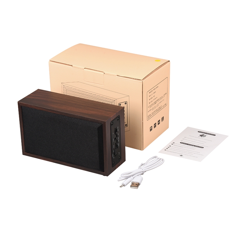 W20 Bluetooth 4.2 Simple Wooden Bluetooth Speaker(Yellow Wood Texture) W20 Bluetooth 4.2 Simple Wooden Bluetooth Speaker(Yellow Wood Texture)