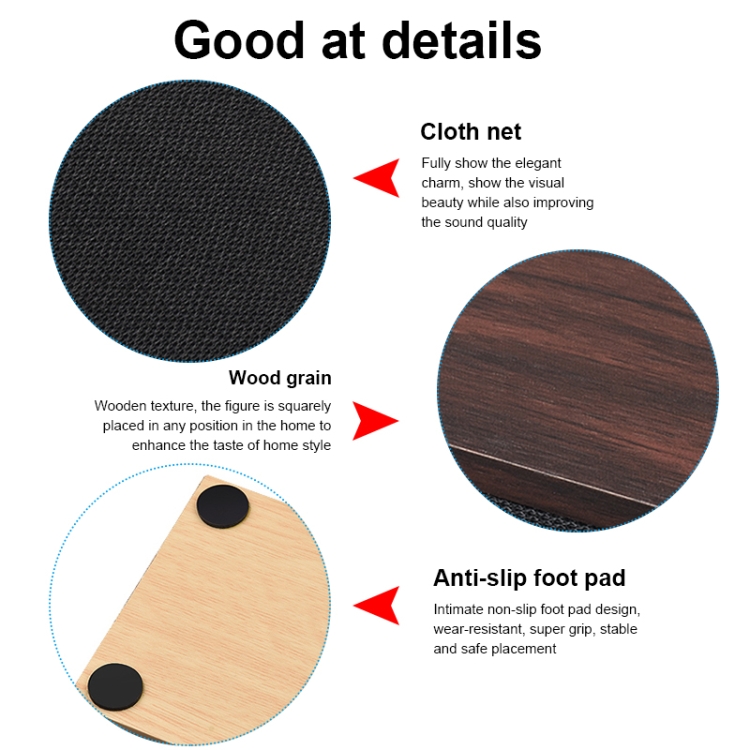 W20 Bluetooth 4.2 Simple Wooden Bluetooth Speaker(Yellow Wood Texture) W20 Bluetooth 4.2 Simple Wooden Bluetooth Speaker(Yellow Wood Texture)