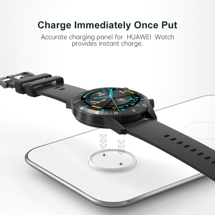 ROCK W32 15W 2 In 1 Portable Wireless Charger for Huawei Watch & Mobile Phone ROCK W32 15W 2 In 1 Portable Wireless Charger for Huawei Watch & Mobile Phone