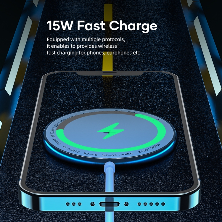 ROCK W33 Portable Mini Magnetic Magsafe Wireless Charger ROCK W33 Portable Mini Magnetic Magsafe Wireless Charger