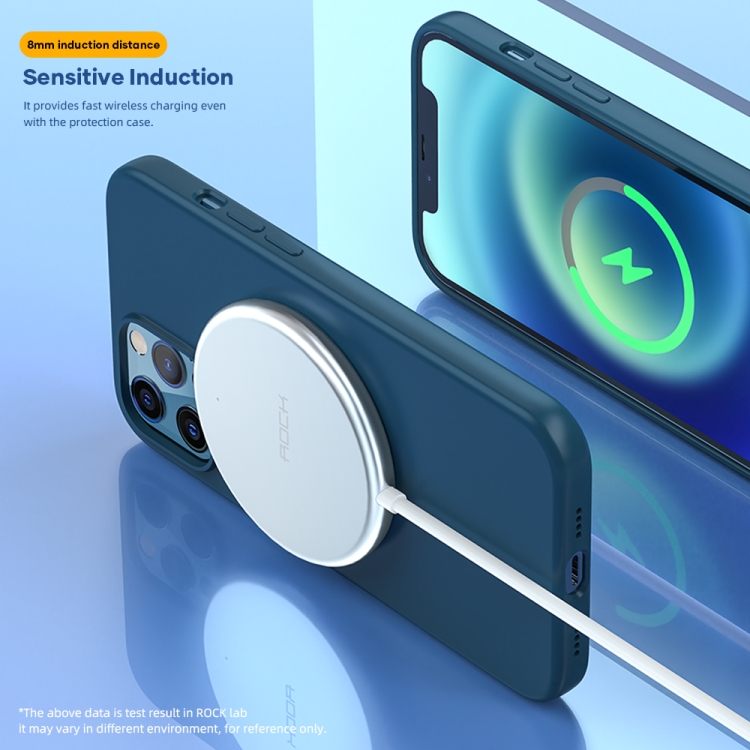 ROCK W33 Portable Mini Magnetic Magsafe Wireless Charger ROCK W33 Portable Mini Magnetic Magsafe Wireless Charger