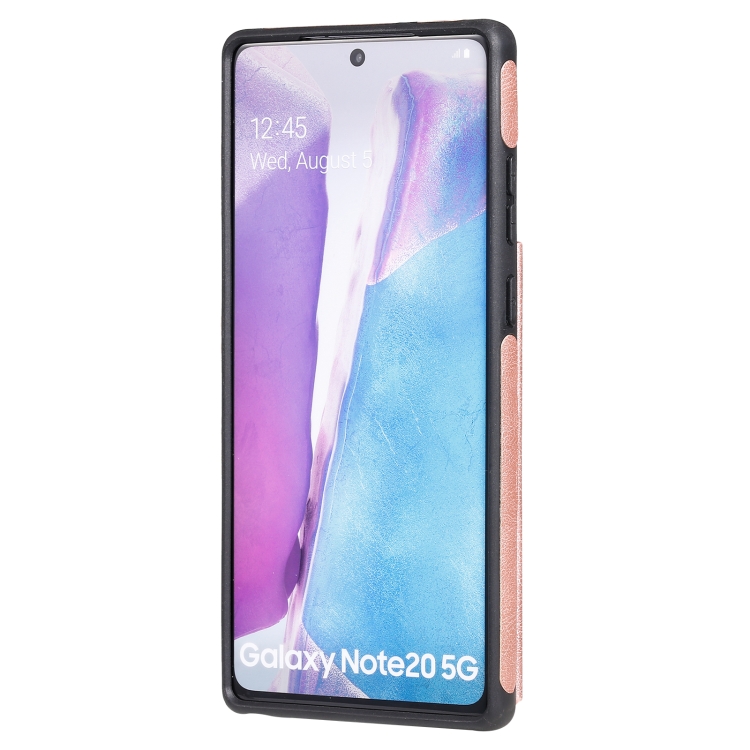 Cat Tree Embossing Pattern Shockproof Protective Case with Card Slots & Photo Frame & Holder For Samsung Galaxy Note20(Rose Gold) Cat Tree Embossing Pattern Shockproof Protective Case with Card Slots & Photo Frame & Holder For Samsung Galaxy Note20(Rose Gold)