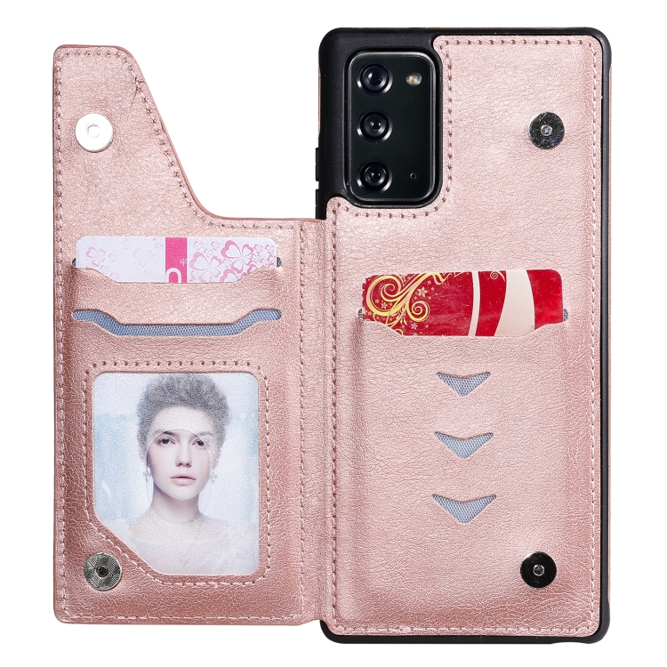 Cat Tree Embossing Pattern Shockproof Protective Case with Card Slots & Photo Frame & Holder For Samsung Galaxy Note20(Rose Gold) Cat Tree Embossing Pattern Shockproof Protective Case with Card Slots & Photo Frame & Holder For Samsung Galaxy Note20(Rose Gold)
