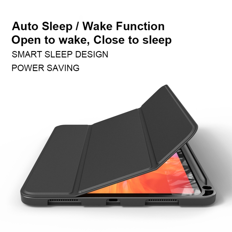 For iPad Pro 11 inch (2020) Lychee Peel Texture Horizontal Deformation Flip TPU Leather Tablet Case with Three-folding Holder & Sleep / Wake-up Function(Blue) For iPad Pro 11 inch (2020) Lychee Peel Texture Horizontal Deformation Flip TPU Leather Tablet Case with Three-folding Holder & Sleep / Wake-up Function(Blue)