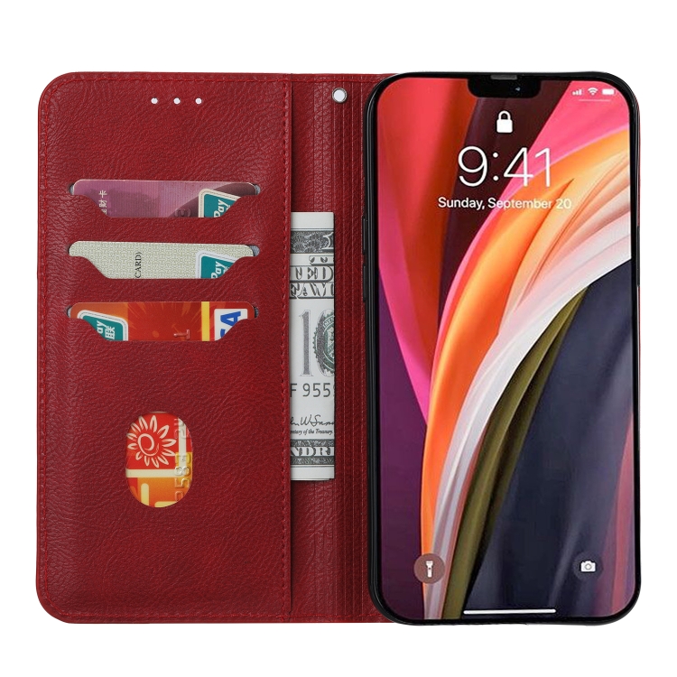 For Samsung Galaxy S20 FE Magnetic Horizontal Flip Leather Case with Holder & Card Slots & Wallet(Red) For Samsung Galaxy S20 FE Magnetic Horizontal Flip Leather Case with Holder & Card Slots & Wallet(Red)