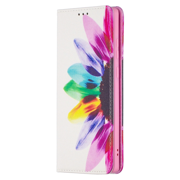 For Samsung Galaxy Note20 Colored Drawing Pattern Invisible Magnetic Horizontal Flip PU Leather Case with Holder & Card Slots & Wallet(Sun Flower) For Samsung Galaxy Note20 Colored Drawing Pattern Invisible Magnetic Horizontal Flip PU Leather Case with Holder & Card Slots & Wallet(Sun Flower)