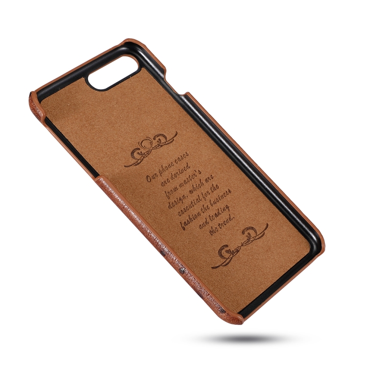 For iPhone SE 2022 / SE 2020 / 8 / 7 Ostrich Texture Head-layer Cowhide Leather Back Cover Case(Brown) For iPhone SE 2022 / SE 2020 / 8 / 7 Ostrich Texture Head-layer Cowhide Leather Back Cover Case(Brown)
