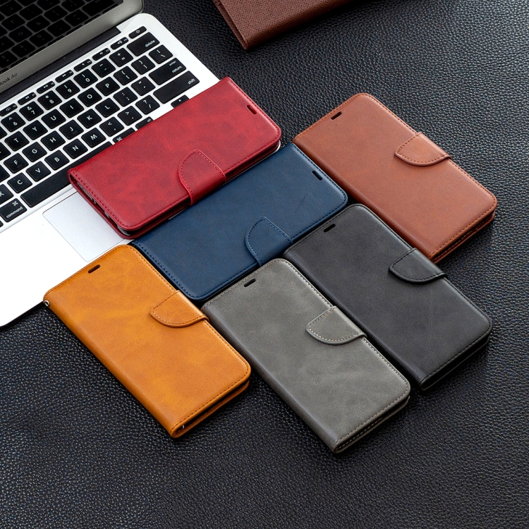 For Samsung Galaxy S21 Ultra 5G Lambskin Texture Pure Color Horizontal Flip PU Leather Case with Holder & Card Slots & Wallet & Lanyard(Brown) For Samsung Galaxy S21 Ultra 5G Lambskin Texture Pure Color Horizontal Flip PU Leather Case with Holder & Card Slots & Wallet & Lanyard(Brown)
