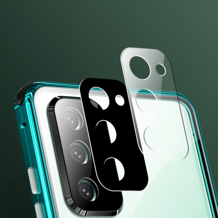 For Samsung Galaxy Note20 Four-corner Shockproof Anti-peeping Magnetic Metal Frame Double-sided Tempered Glass Case(Green) For Samsung Galaxy Note20 Four-corner Shockproof Anti-peeping Magnetic Metal Frame Double-sided Tempered Glass Case(Green)