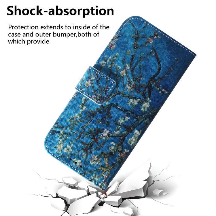 For Samsung Galaxy S21+ 5G Coloured Drawing Horizontal Flip Leather Case, with Holder & Card Slots & Wallet(Apricot Flower) For Samsung Galaxy S21+ 5G Coloured Drawing Horizontal Flip Leather Case, with Holder & Card Slots & Wallet(Apricot Flower)