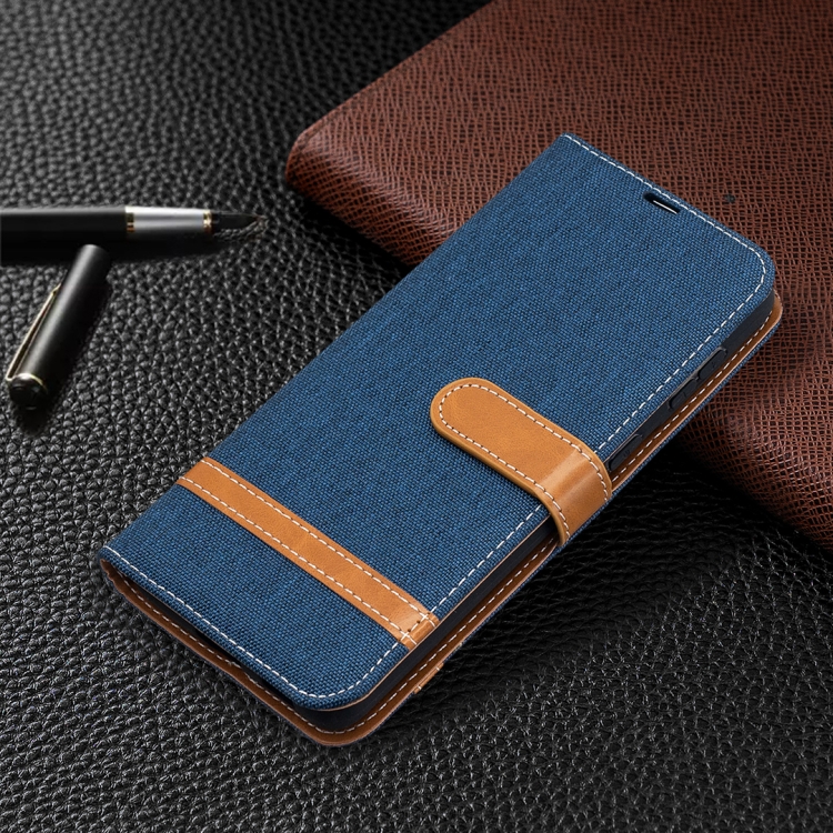 For Samsung Galaxy S21+ 5G Color Matching Denim Texture Horizontal Flip Leather Case with Holder & Card Slots & Wallet & Lanyard(Dark Blue) For Samsung Galaxy S21+ 5G Color Matching Denim Texture Horizontal Flip Leather Case with Holder & Card Slots & Wallet & Lanyard(Dark Blue)