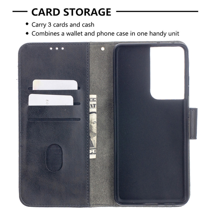 For Samsung Galaxy S21 Ultra 5G Matching Color Crocodile Texture Horizontal Flip PU Leather Case with Wallet & Holder & Card Slots(Black) For Samsung Galaxy S21 Ultra 5G Matching Color Crocodile Texture Horizontal Flip PU Leather Case with Wallet & Holder & Card Slots(Black)