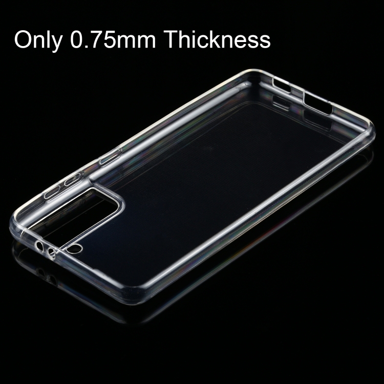 For Samsung Galaxy S21+ 5G 0.75mm Ultrathin Transparent TPU Soft Protective Case For Samsung Galaxy S21+ 5G 0.75mm Ultrathin Transparent TPU Soft Protective Case