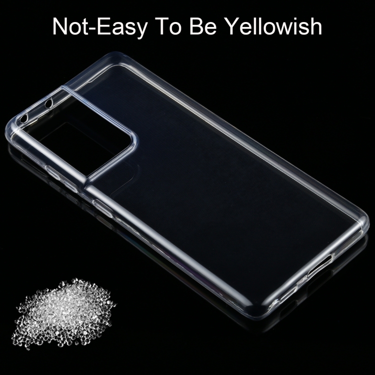 For Samsung Galaxy S21 Ultra 5G 0.75mm Ultrathin Transparent TPU Soft Protective Case For Samsung Galaxy S21 Ultra 5G 0.75mm Ultrathin Transparent TPU Soft Protective Case
