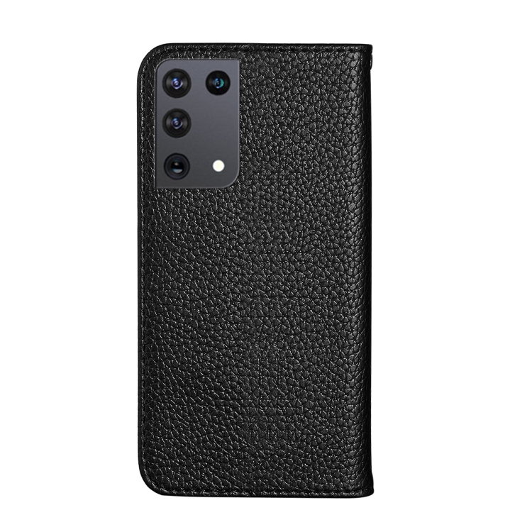 For Samsung Galaxy S21 Ultra 5G Litchi Texture Horizontal Flip Leather Case with Holder & Card Slots(Black) For Samsung Galaxy S21 Ultra 5G Litchi Texture Horizontal Flip Leather Case with Holder & Card Slots(Black)