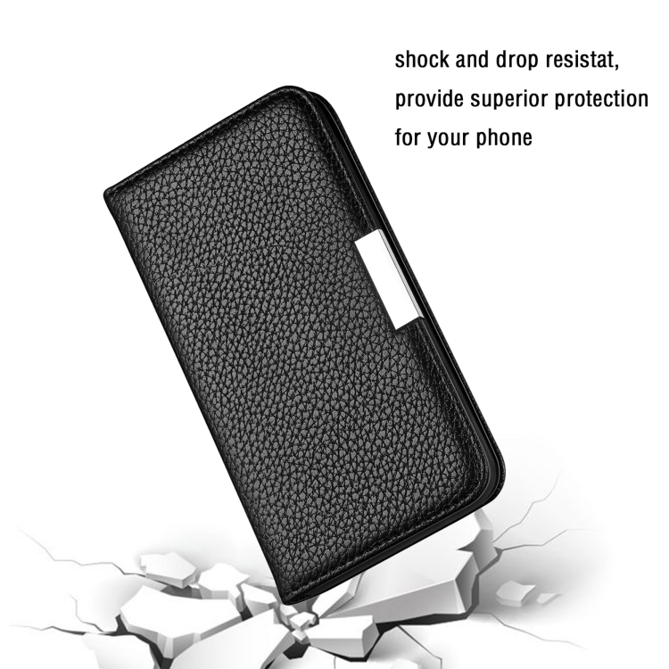 For Samsung Galaxy S21 Ultra 5G Litchi Texture Horizontal Flip Leather Case with Holder & Card Slots(Black) For Samsung Galaxy S21 Ultra 5G Litchi Texture Horizontal Flip Leather Case with Holder & Card Slots(Black)