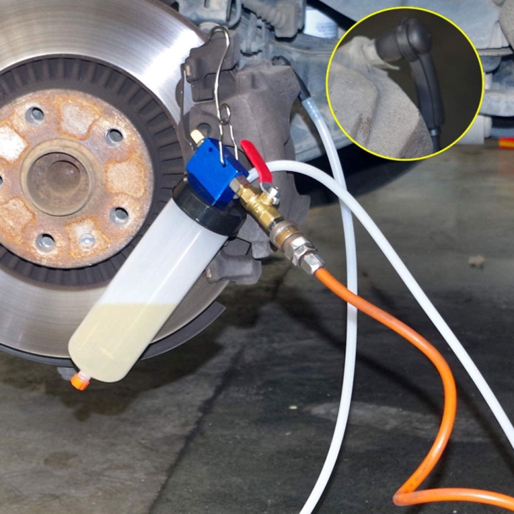 Pneumatischer Vakuum-Entlüftungs-Werkzeugsatz für PKW / LKW