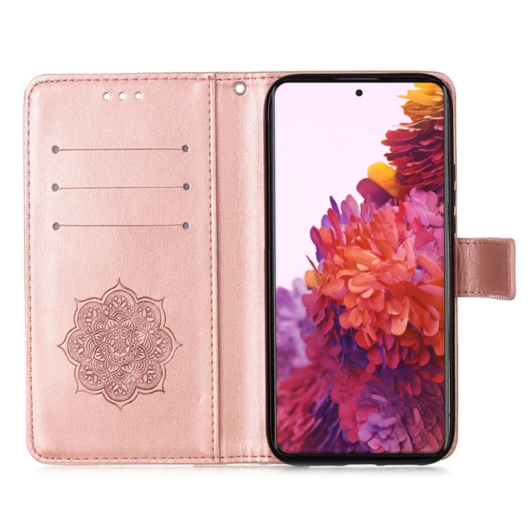 For Samsung Galaxy S21 Ultra 5G Dream Catcher Printing Horizontal Flip Leather Case with Holder & Card Slots & Wallet & Lanyard(Rose Gold) For Samsung Galaxy S21 Ultra 5G Dream Catcher Printing Horizontal Flip Leather Case with Holder & Card Slots & Wallet & Lanyard(Rose Gold)