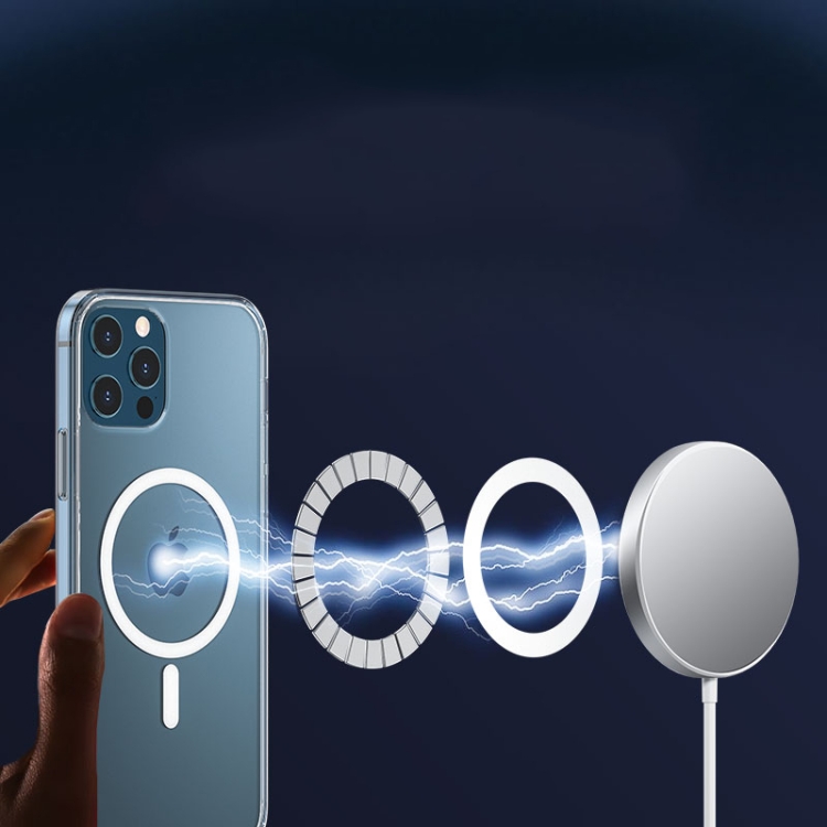 WK WPC-007 iDeal Series Magsafe Case Magnetic Ring All-inclusive Clear TPU Transparent Shockproof Case For iPhone 11 Pro Max WK WPC-007 iDeal Series Magsafe Case Magnetic Ring All-inclusive Clear TPU Transparent Shockproof Case For iPhone 11 Pro Max