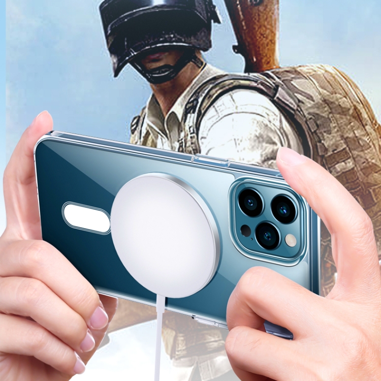 WK WPC-007 iDeal Series Magsafe Case Magnetic Ring All-inclusive Clear TPU Transparent Shockproof Case For iPhone 11 Pro Max WK WPC-007 iDeal Series Magsafe Case Magnetic Ring All-inclusive Clear TPU Transparent Shockproof Case For iPhone 11 Pro Max