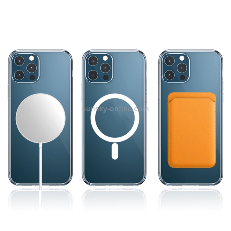 WK WPC-007 iDeal Series Magsafe Case Magnetic Ring All-inclusive Clear TPU Transparent Shockproof Case For iPhone 11 Pro Max WK WPC-007 iDeal Series Magsafe Case Magnetic Ring All-inclusive Clear TPU Transparent Shockproof Case For iPhone 11 Pro Max