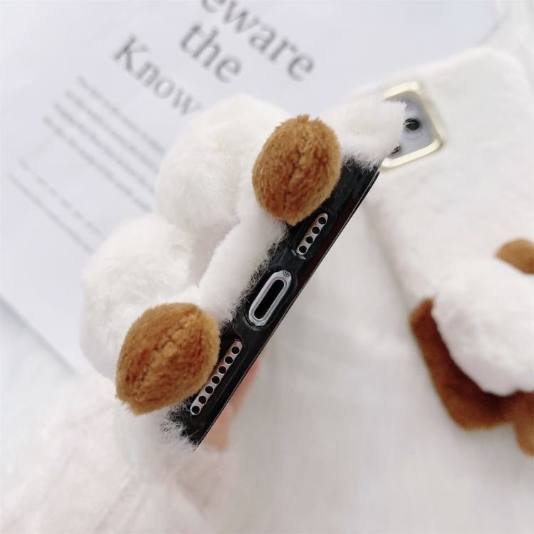 For iPhone 11 Pro Max Corgi Butt Plush TPU Protective Case (Brown) For iPhone 11 Pro Max Corgi Butt Plush TPU Protective Case (Brown)