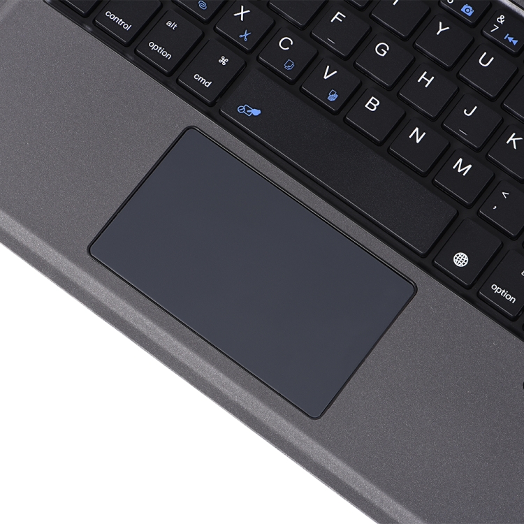 T1092 Ultra-thin Integrated Touch Bluetooth Keyboard + Lambskin Texture PU Leather Tablet Case for iPad 10.2 (2019 & 2020) / Air 10.5 / Pro 10.5 inch, with Bracket(Black) T1092 Ultra-thin Integrated Touch Bluetooth Keyboard + Lambskin Texture PU Leather Tablet Case for iPad 10.2 (2019 & 2020) / Air 10.5 / Pro 10.5 inch, with Bracket(Black)