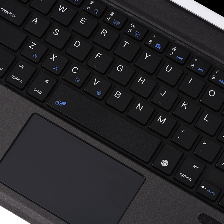 T1092 Ultra-thin Integrated Touch Bluetooth Keyboard + Lambskin Texture PU Leather Tablet Case for iPad 10.2 (2019 & 2020) / Air 10.5 / Pro 10.5 inch, with Bracket(Black) T1092 Ultra-thin Integrated Touch Bluetooth Keyboard + Lambskin Texture PU Leather Tablet Case for iPad 10.2 (2019 & 2020) / Air 10.5 / Pro 10.5 inch, with Bracket(Black)