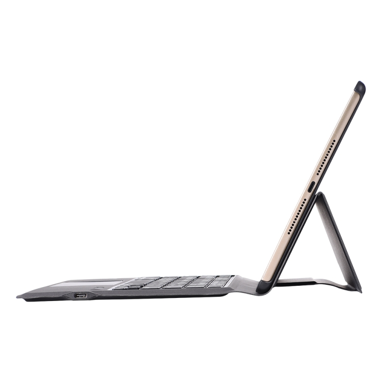 T1092 Ultra-thin Integrated Touch Bluetooth Keyboard + Lambskin Texture PU Leather Tablet Case for iPad 10.2 (2019 & 2020) / Air 10.5 / Pro 10.5 inch, with Bracket(Black) T1092 Ultra-thin Integrated Touch Bluetooth Keyboard + Lambskin Texture PU Leather Tablet Case for iPad 10.2 (2019 & 2020) / Air 10.5 / Pro 10.5 inch, with Bracket(Black)