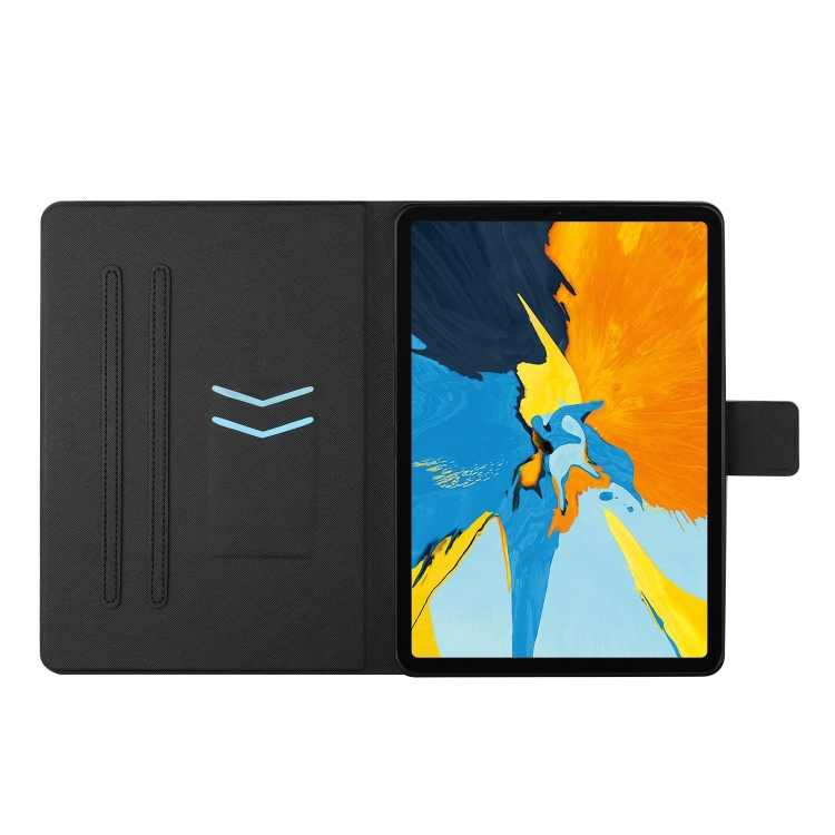 Colored Drawing Horizontal Flip Leather Tablet Case with Holder & Card Slots & Sleep / Wake-up Function For iPad Pro 11 inch (2020) / (2018) / iPad Air 4 10.9 inch (2020)(Butterfly Cat) Colored Drawing Horizontal Flip Leather Tablet Case with Holder & Card Slots & Sleep / Wake-up Function For iPad Pro 11 inch (2020) / (2018) / iPad Air 4 10.9 inch (2020)(Butterfly Cat)