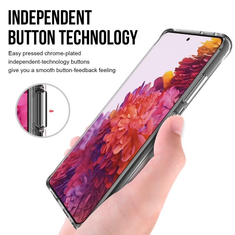 For Samsung Galaxy S21 Ultra 5G Scratchproof TPU + Acrylic Space Protective Case(Transparent) For Samsung Galaxy S21 Ultra 5G Scratchproof TPU + Acrylic Space Protective Case(Transparent)