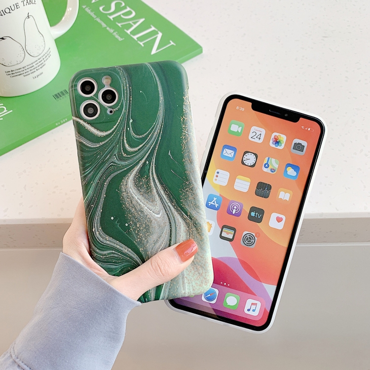 For iPhone 11 Pro Max Symphony Marble Pattern Shockproof Protective Case (Ancient) For iPhone 11 Pro Max Symphony Marble Pattern Shockproof Protective Case (Ancient)