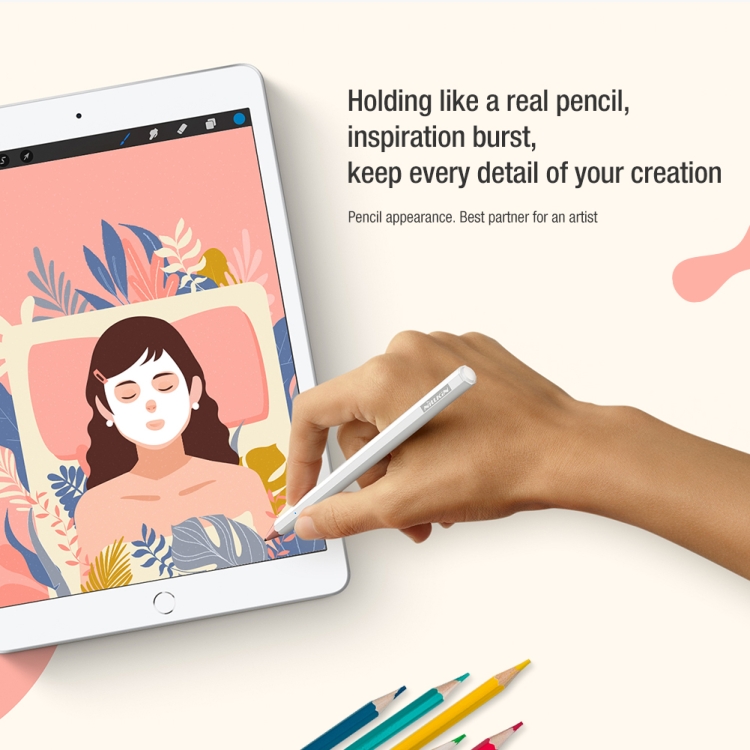 NILLKIN Crayon K2 Dedicated Capacitive Stylus Pen for iPad NILLKIN Crayon K2 Dedicated Capacitive Stylus Pen for iPad