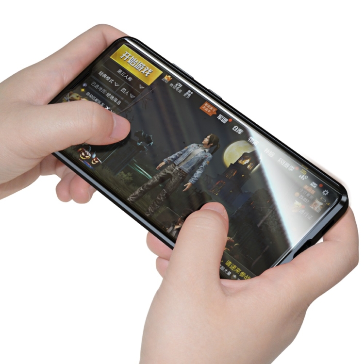 For Samsung Galaxy S20 FE Magnetic Metal Frame Double-sided Tempered Glass Case(Black) For Samsung Galaxy S20 FE Magnetic Metal Frame Double-sided Tempered Glass Case(Black)