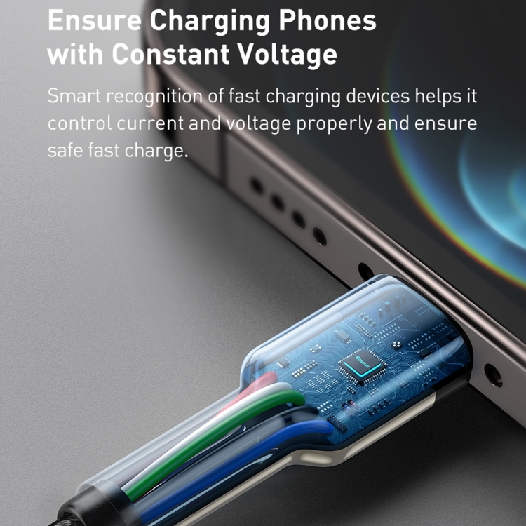 Baseus CATLJK-A02 Cafule Series 20W Type-C / USB-C to 8 Pin PD Metal Charging Data Cable, Length:1m(White) Baseus CATLJK-A02 Cafule Series 20W Type-C / USB-C to 8 Pin PD Metal Charging Data Cable, Length:1m(White)