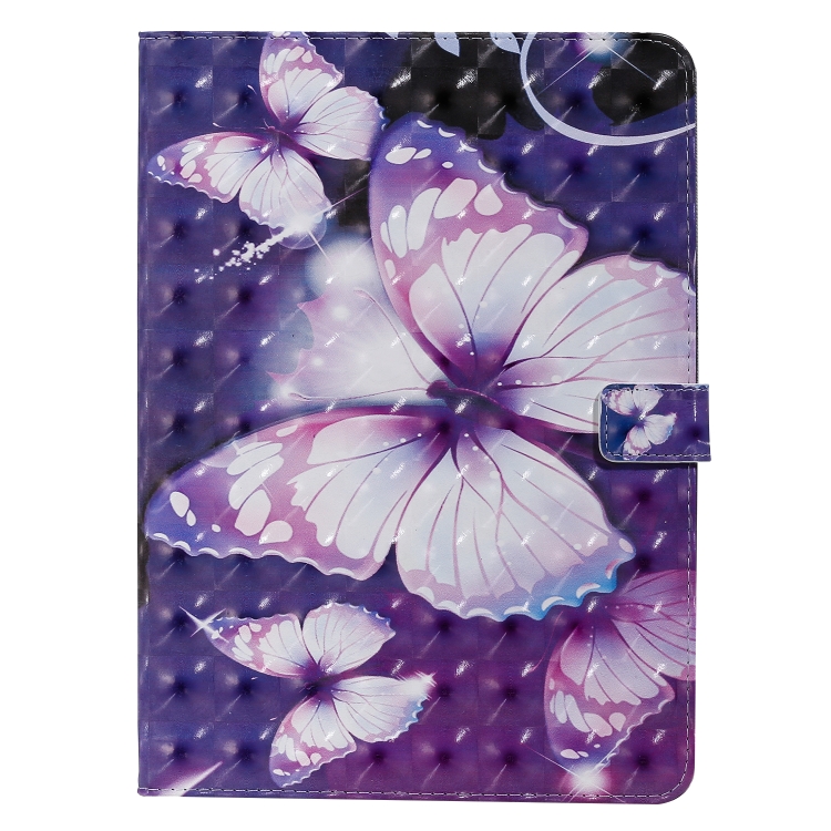3D Painted Pattern Horizontal Flip Leather Case with Holder & Card Slots & Wallet & Sleep / Wake-up Function For iPad Air 2022 / 2020 10.9 /iPad Pro 11 2020 / 2018(Purple Butterfly) 3D Painted Pattern Horizontal Flip Leather Case with Holder & Card Slots & Wallet & Sleep / Wake-up Function For iPad Air 2022 / 2020 10.9 /iPad Pro 11 2020 / 2018(Purple Butterfly)